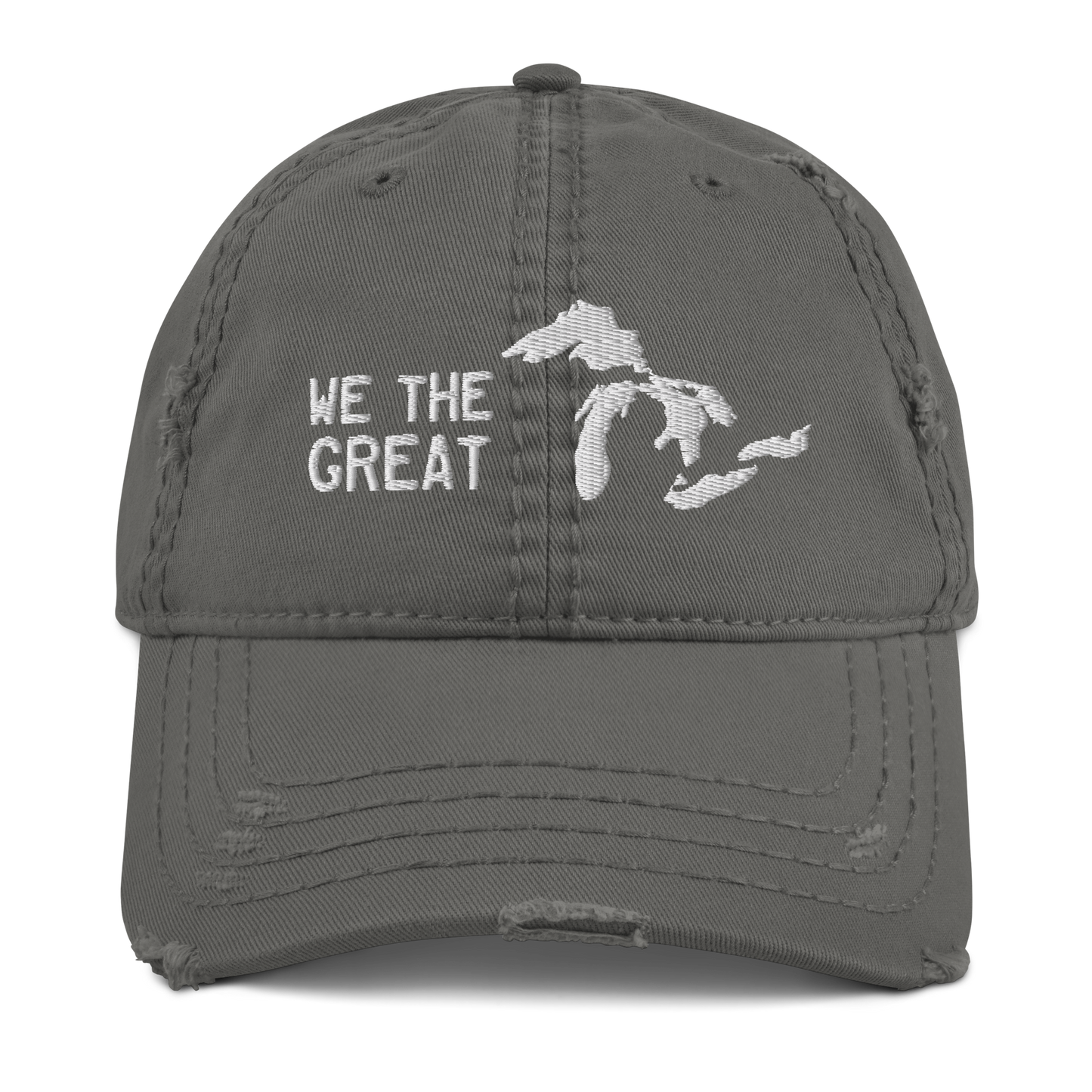 Great Lakes 'We The Great' Distressed Dad Hat