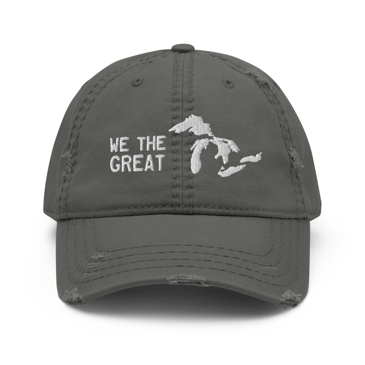 Great Lakes 'We The Great' Distressed Dad Hat