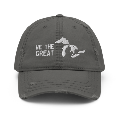 Great Lakes 'We The Great' Distressed Dad Hat