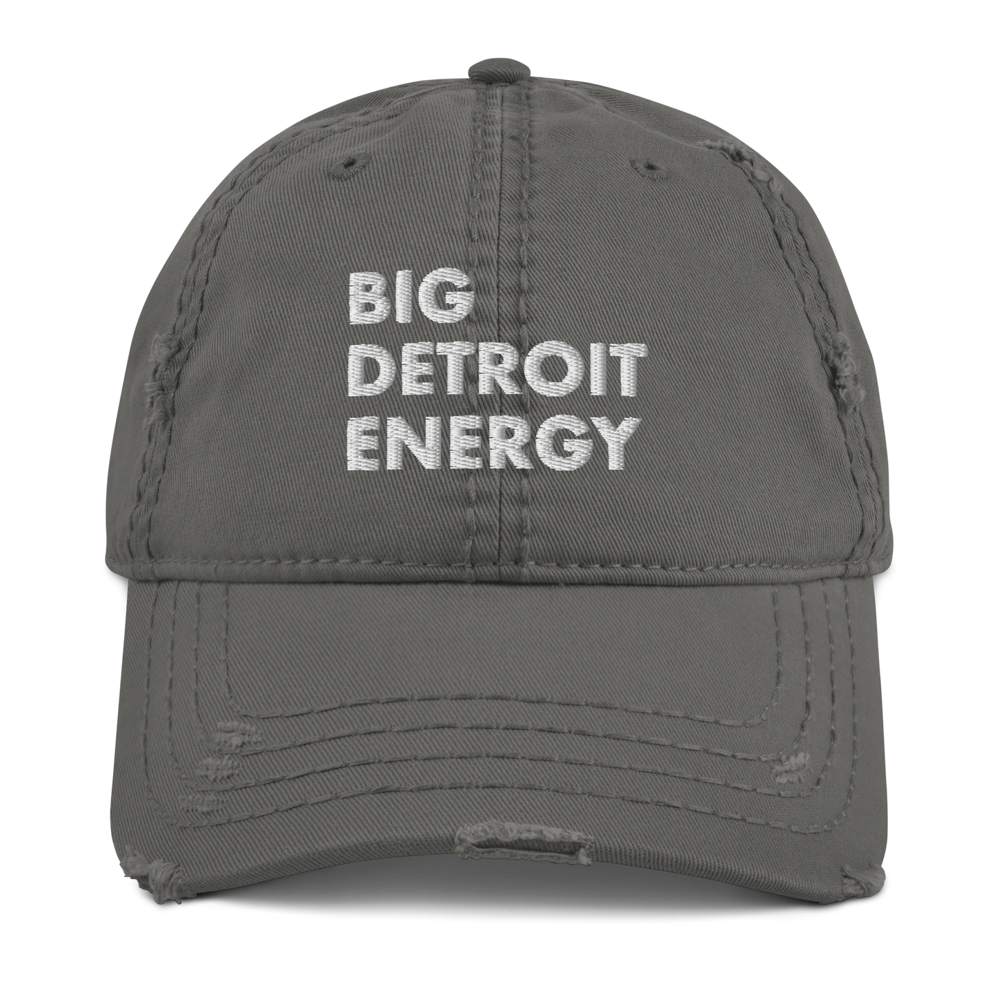 'Big Detroit Energy' Distressed Dad Hat