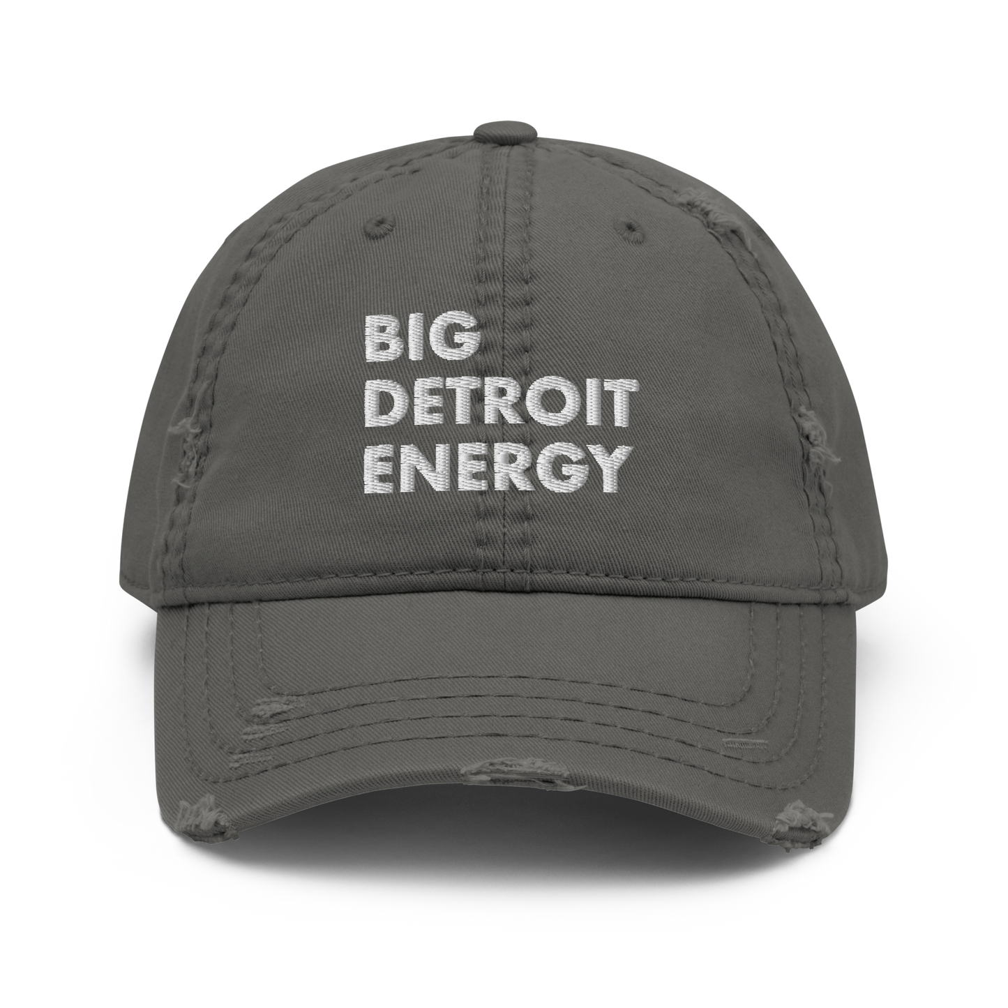 'Big Detroit Energy' Distressed Dad Hat