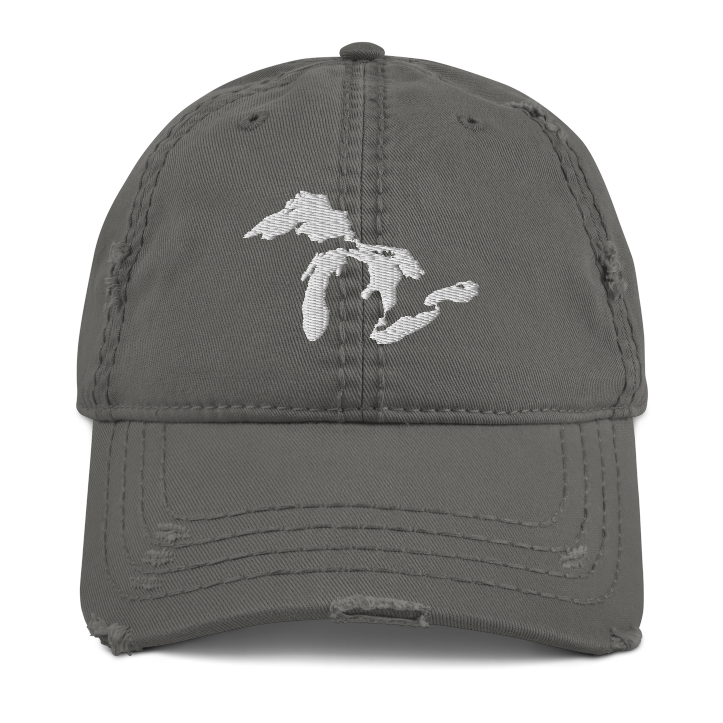 Great Lakes Distressed Dad Hat