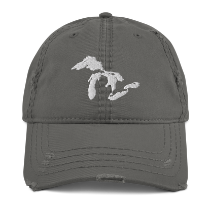 Great Lakes Distressed Dad Hat