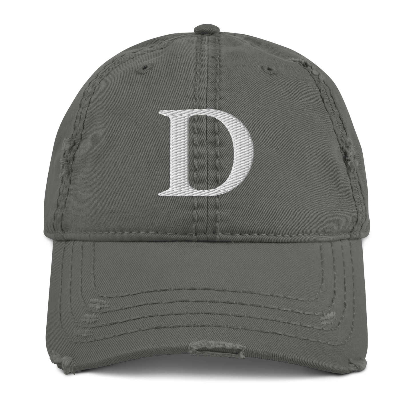 Detroit 'Old French D' Distressed Dad Hat