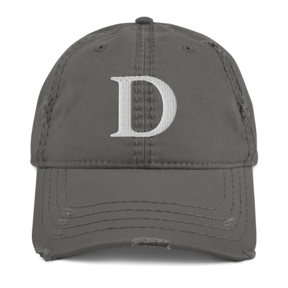 Detroit 'Old French D' Distressed Dad Hat