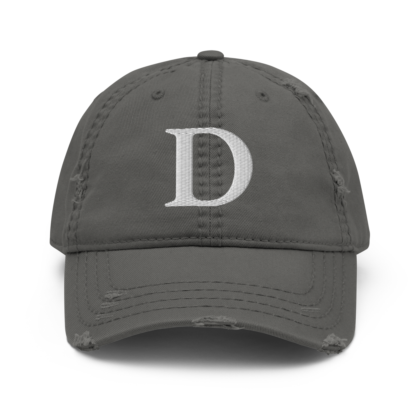 Detroit 'Old French D' Distressed Dad Hat