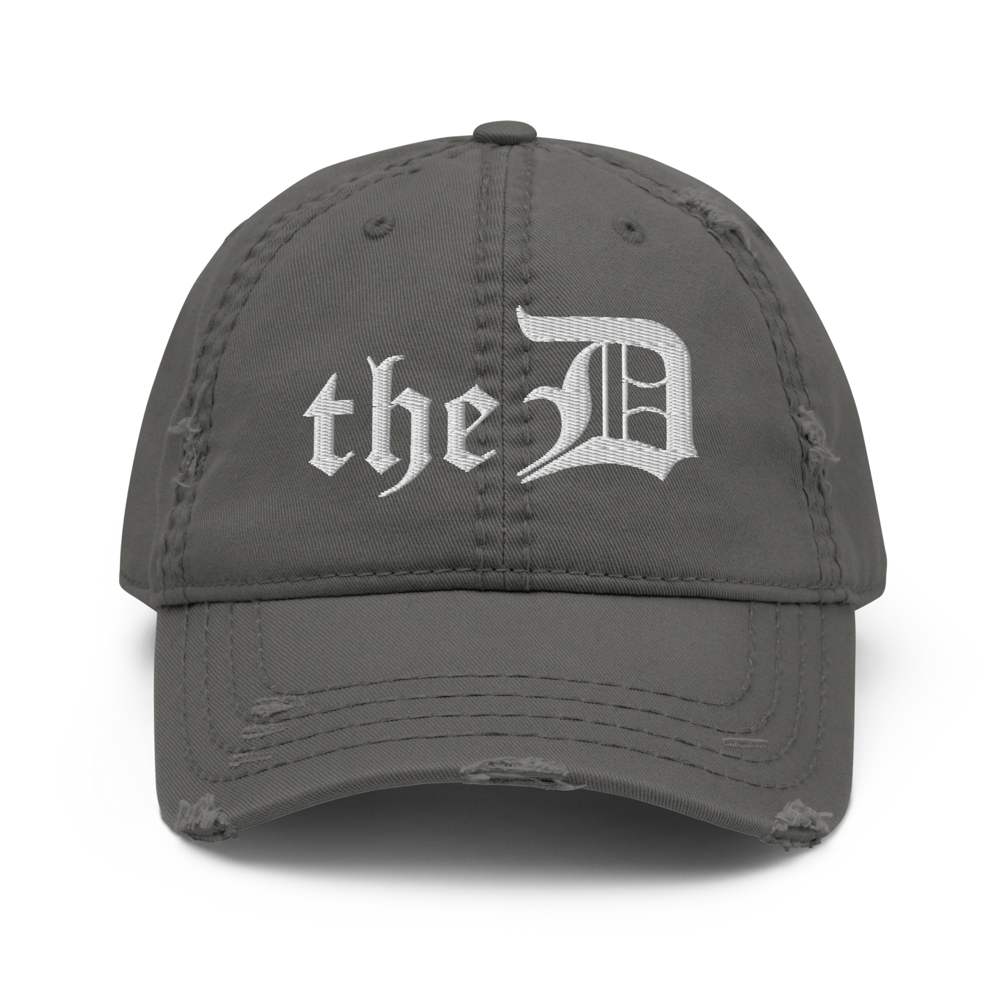 Detroit 'The D' Distressed Dad Hat