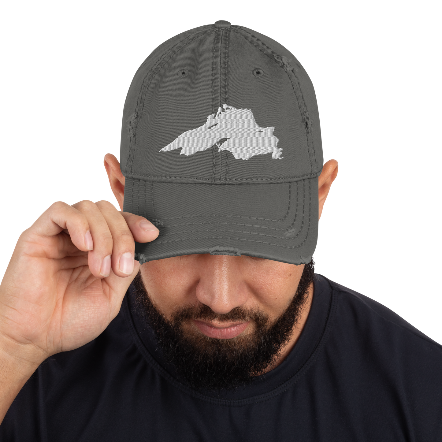 Lake Superior Distressed Dad Hat