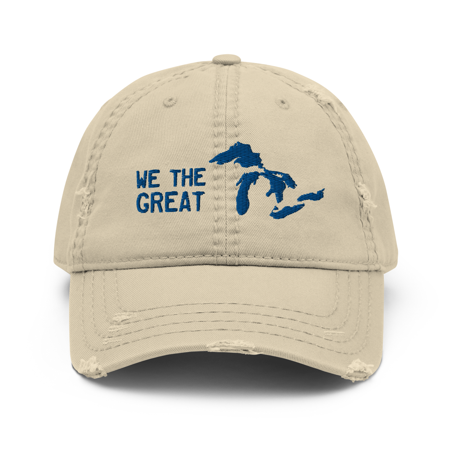 Great Lakes 'We The Great' Distressed Dad Hat