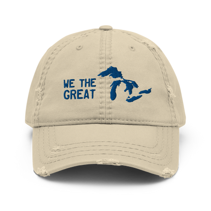 Great Lakes 'We The Great' Distressed Dad Hat