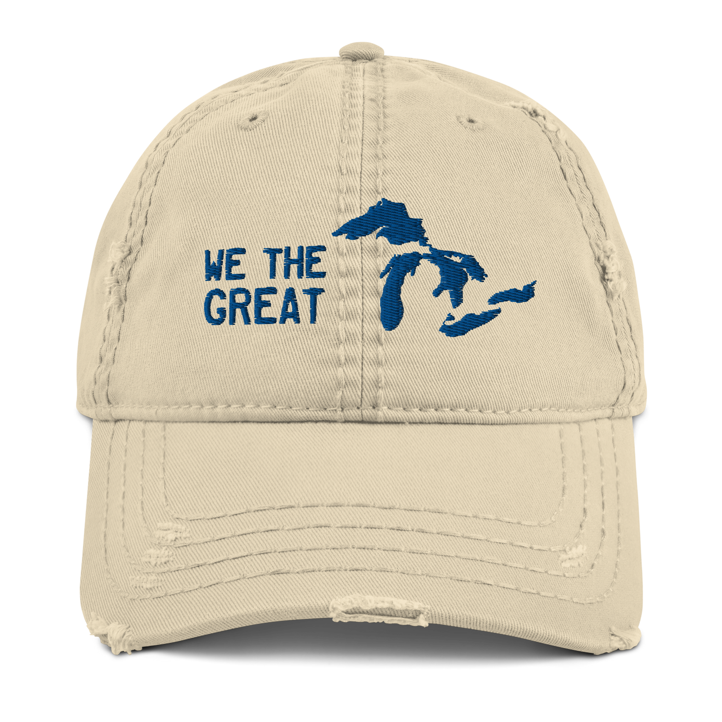 Great Lakes 'We The Great' Distressed Dad Hat