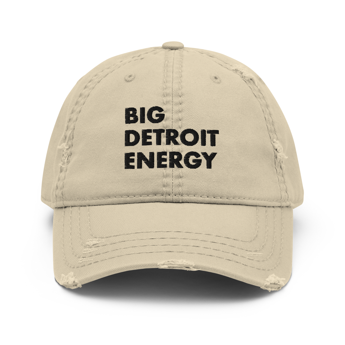 'Big Detroit Energy' Distressed Dad Hat