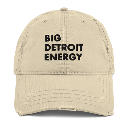 'Big Detroit Energy' Distressed Dad Hat