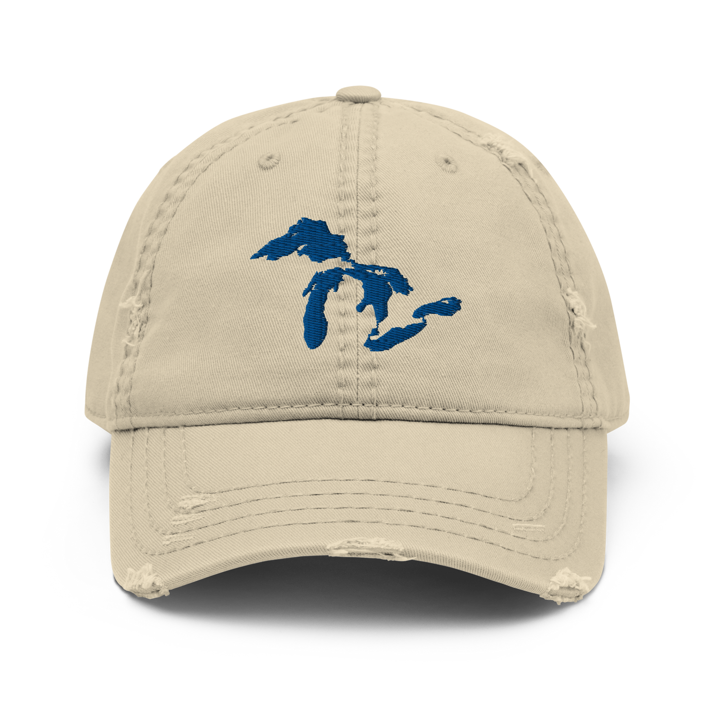 Great Lakes Distressed Dad Hat