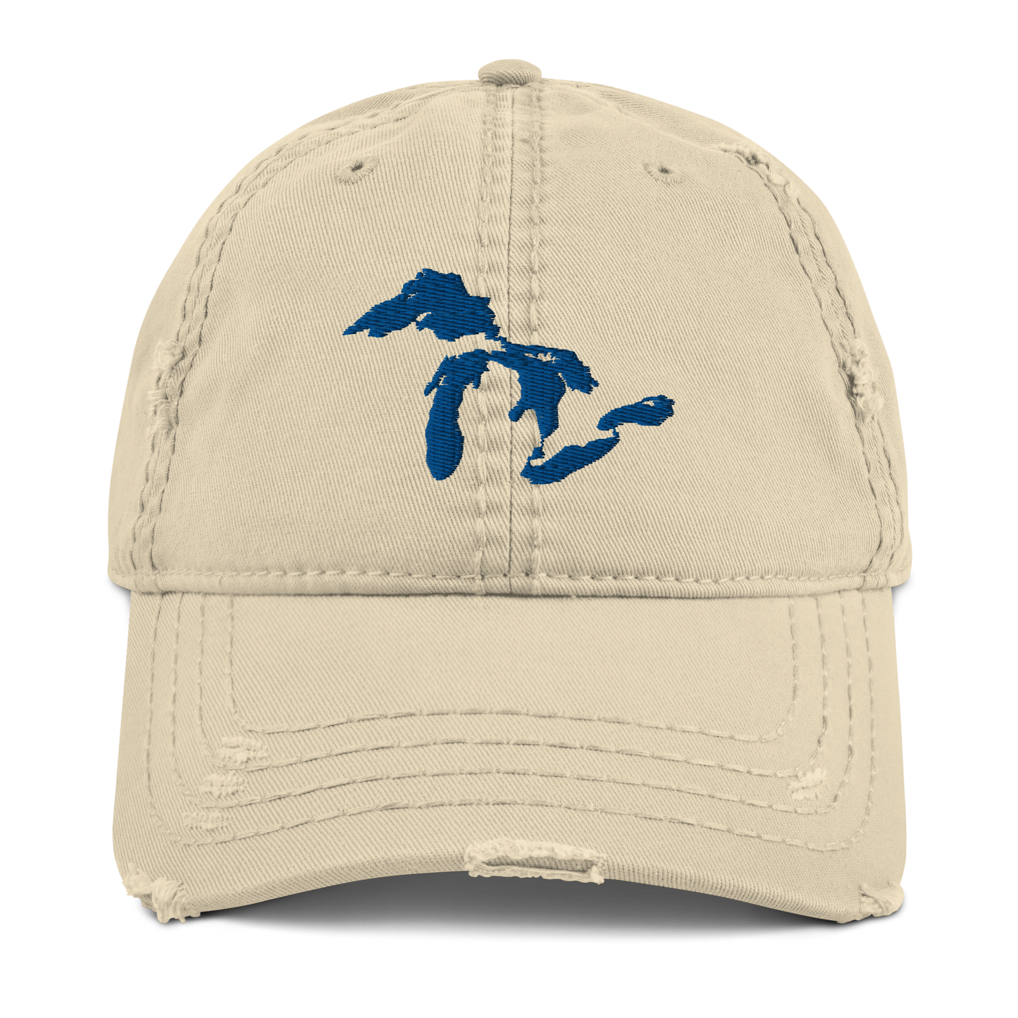 Great Lakes Distressed Dad Hat