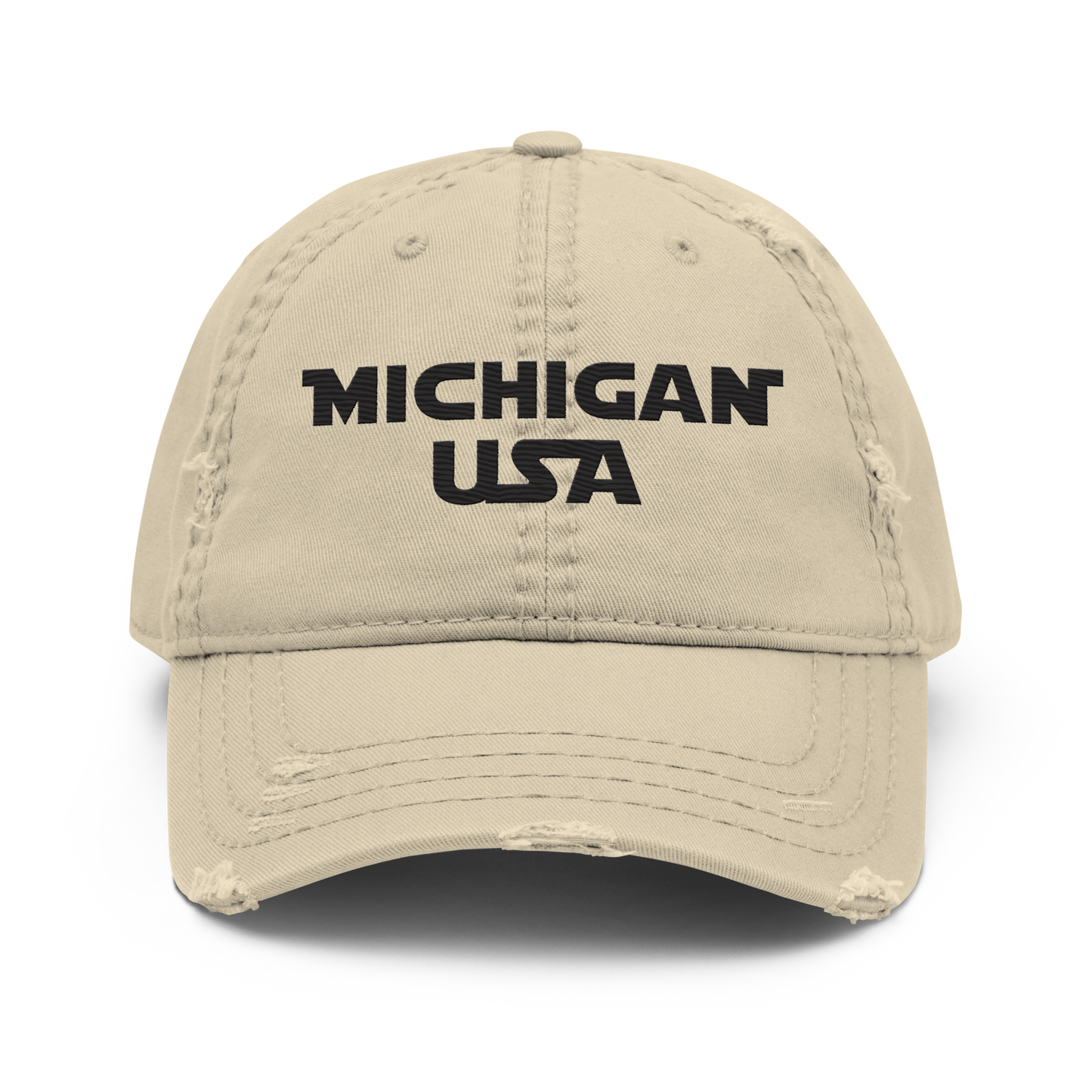 'Michigan USA' Distressed Dad Hat | Epic Sci-Fi Parody