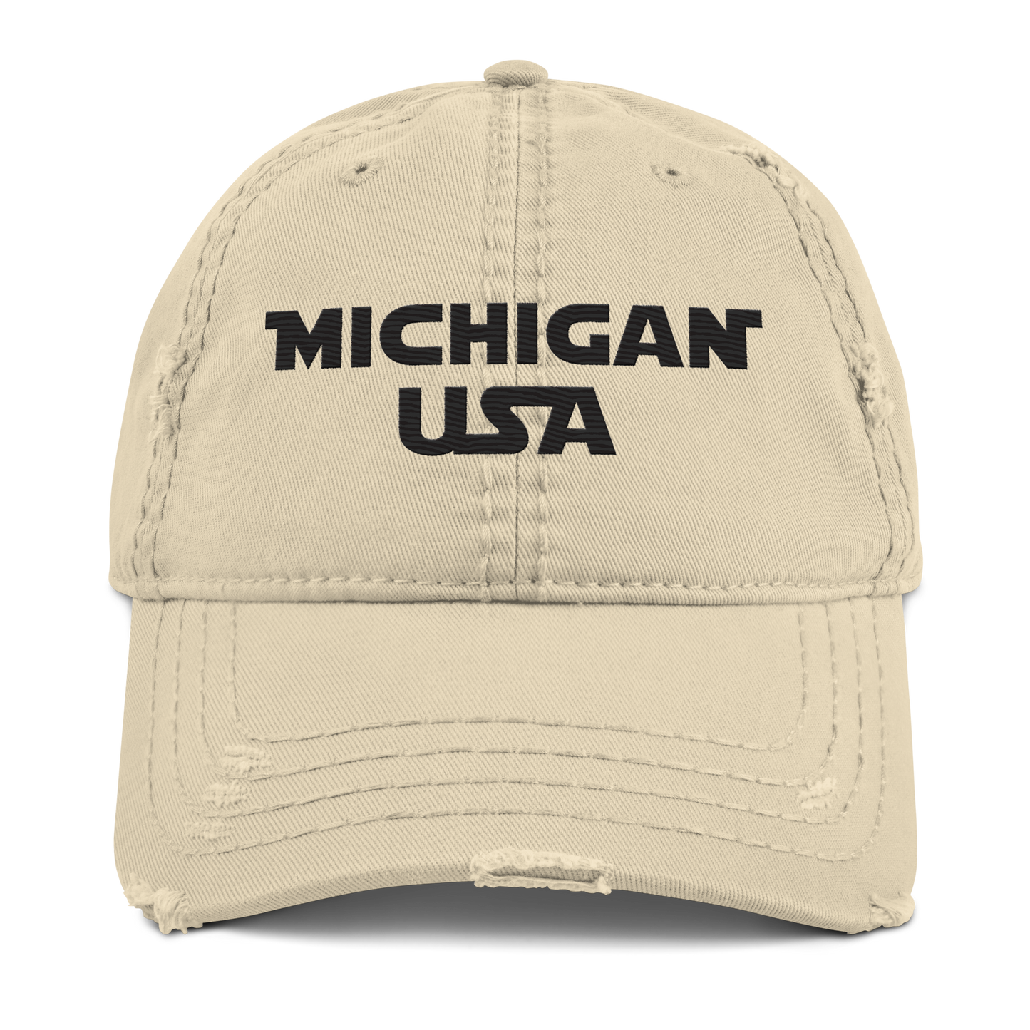 'Michigan USA' Distressed Dad Hat | Epic Sci-Fi Parody