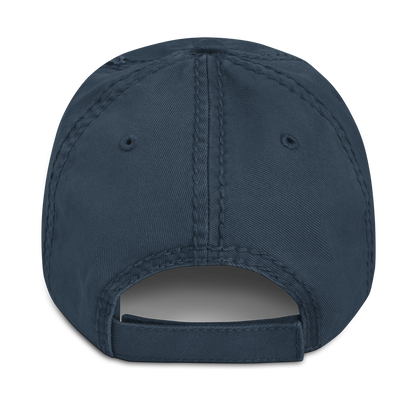 'Michigan EST 1837' Distressed Dad Hat (Script Font)