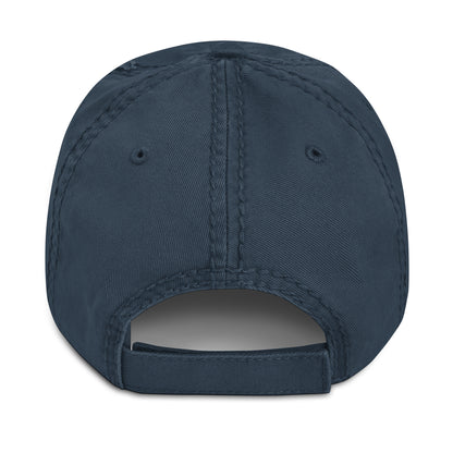 Great Lakes Distressed Dad Hat | Azure