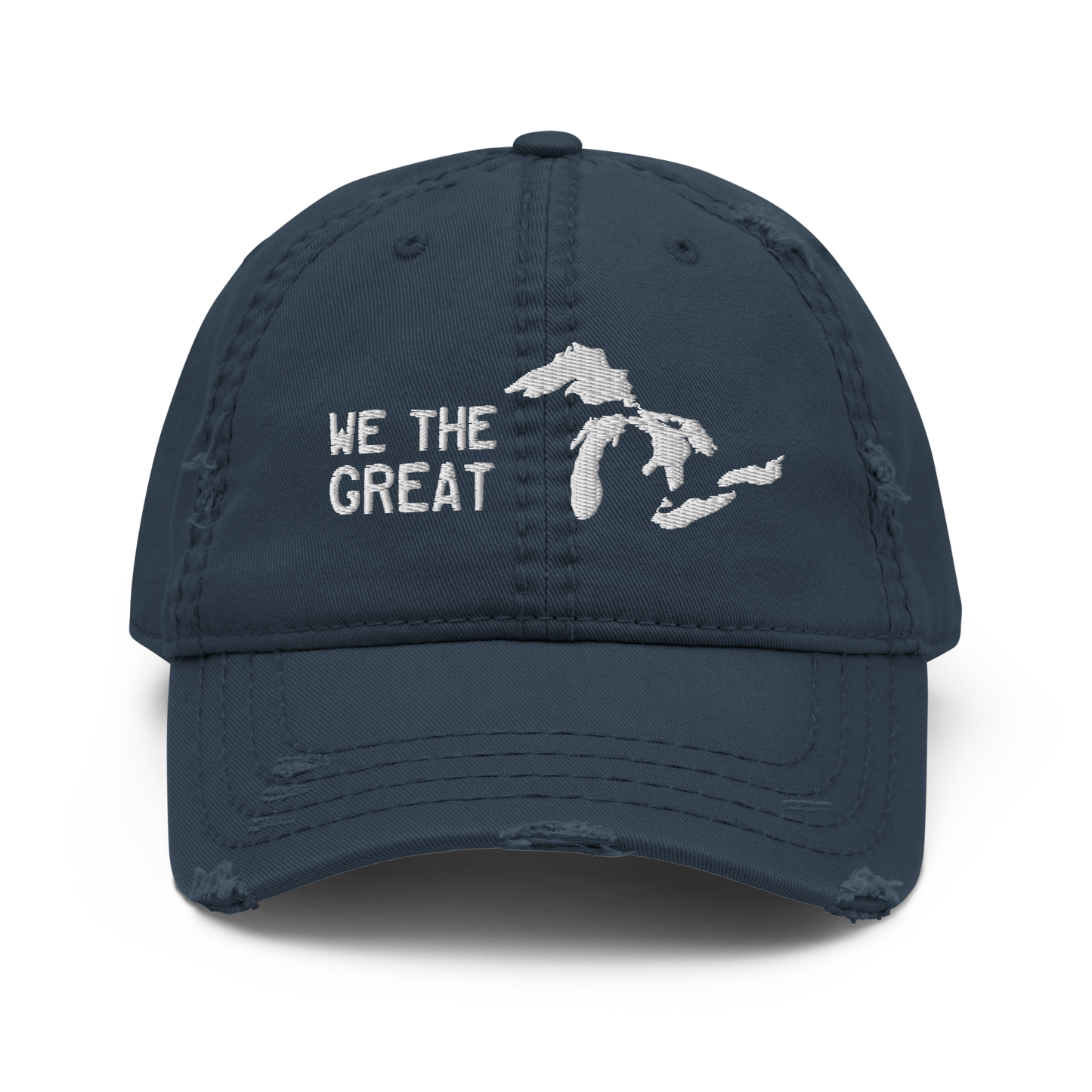 Great Lakes 'We The Great' Distressed Dad Hat