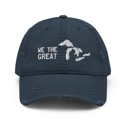 Great Lakes 'We The Great' Distressed Dad Hat