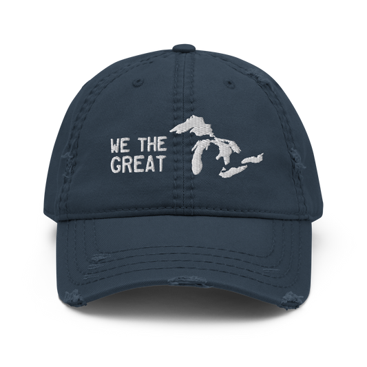 Great Lakes 'We The Great' Distressed Dad Hat