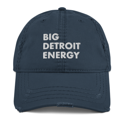 'Big Detroit Energy' Distressed Dad Hat