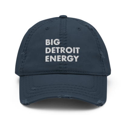 'Big Detroit Energy' Distressed Dad Hat