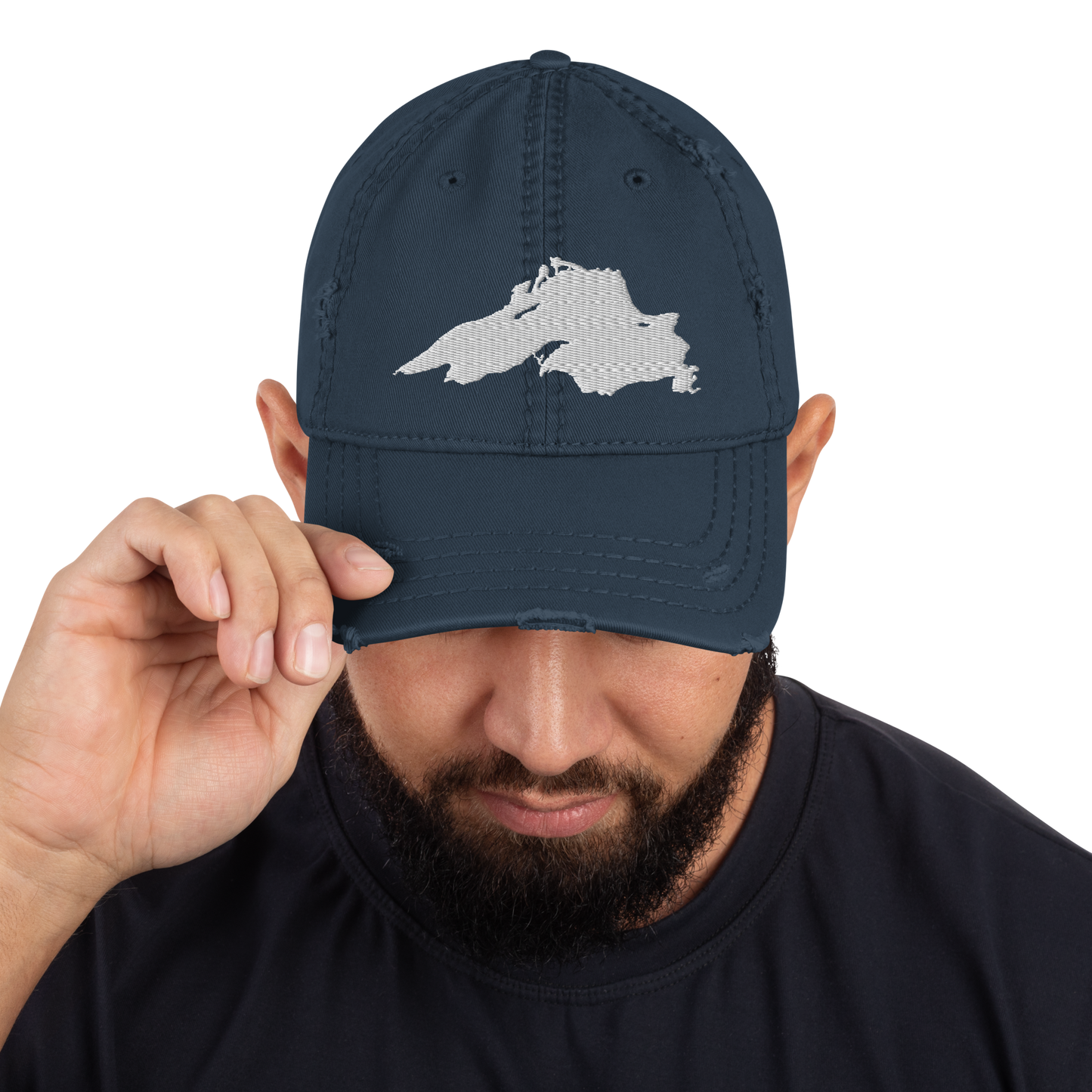 Lake Superior Distressed Dad Hat