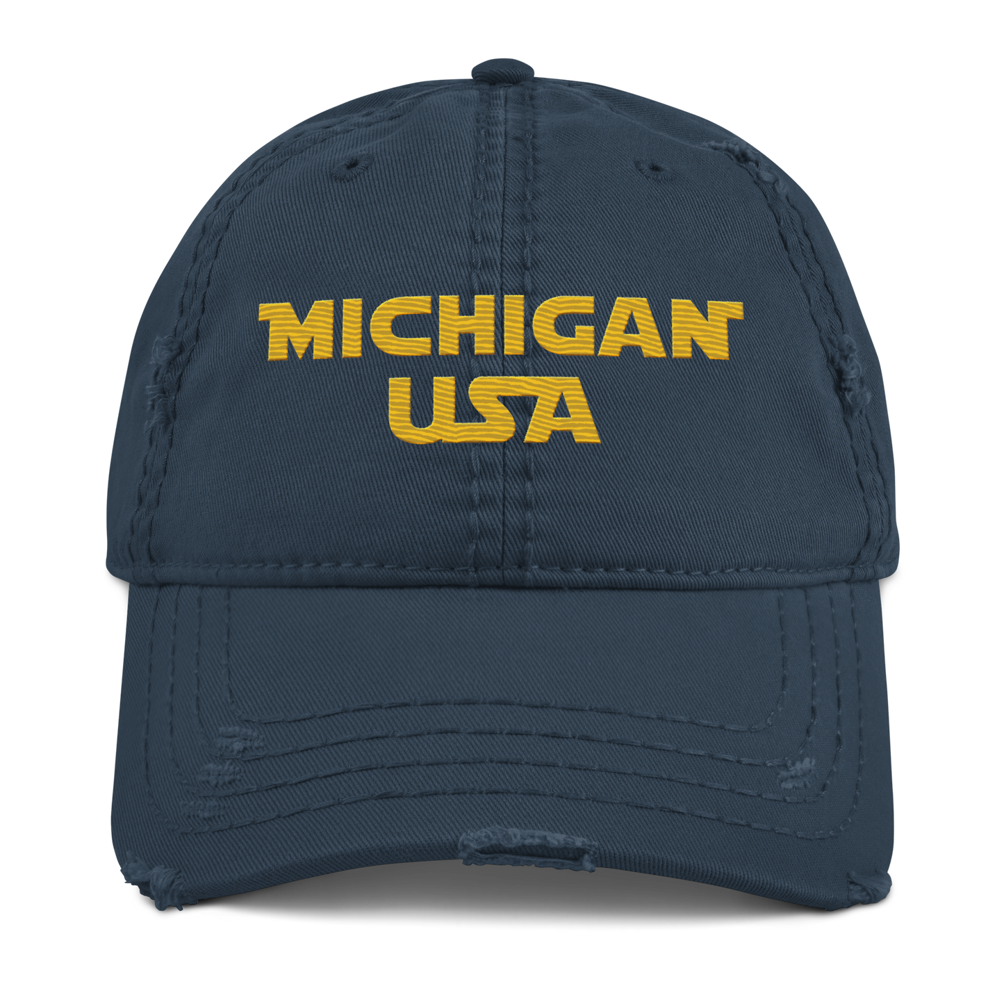 'Michigan USA' Distressed Dad Hat | Epic Sci-Fi Parody