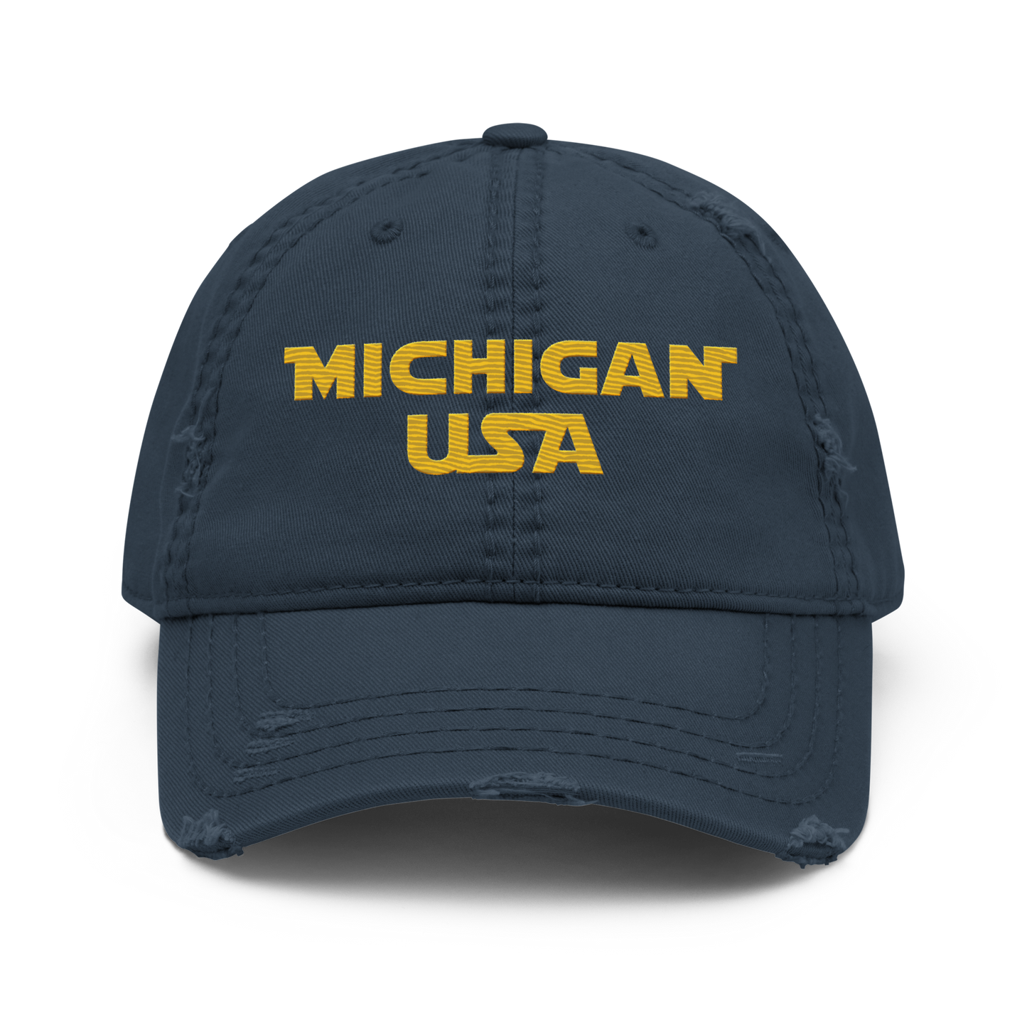 'Michigan USA' Distressed Dad Hat | Epic Sci-Fi Parody