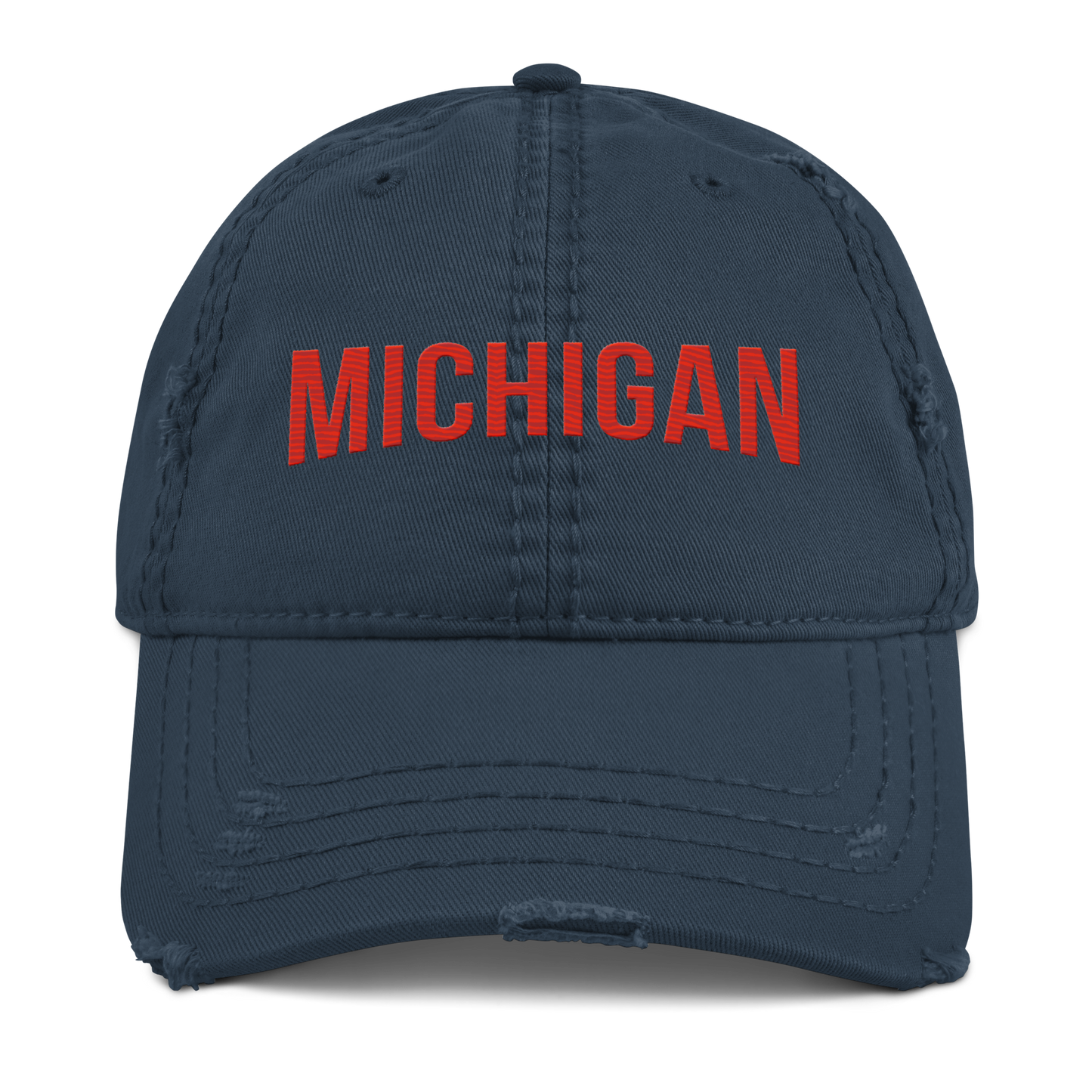 'Michigan' Distressed Dad Hat | Streaming Parody