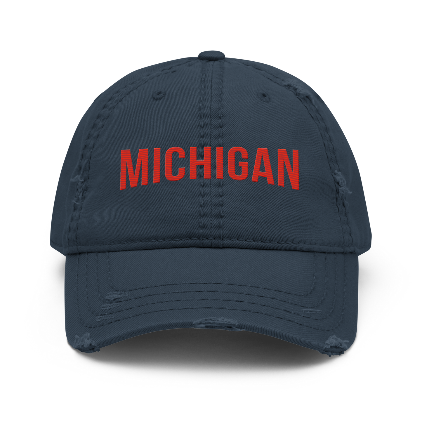 'Michigan' Distressed Dad Hat | Streaming Parody