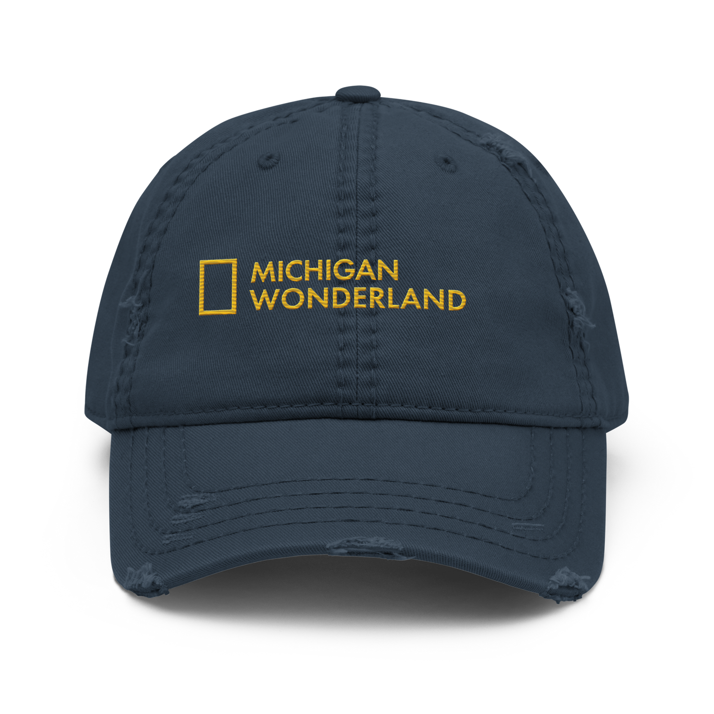 'Michigan Wonderland' Distressed Dad Hat | Magazine Parody