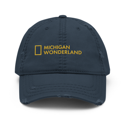 'Michigan Wonderland' Distressed Dad Hat | Magazine Parody