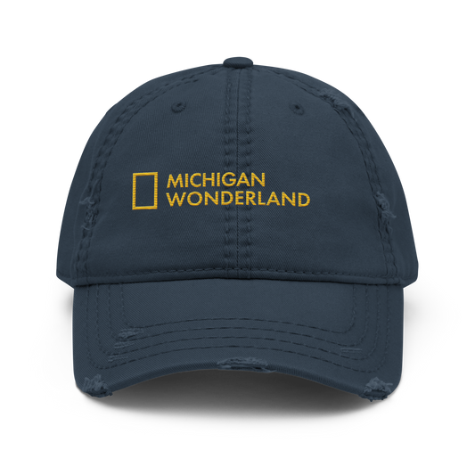 'Michigan Wonderland' Distressed Dad Hat | Magazine Parody