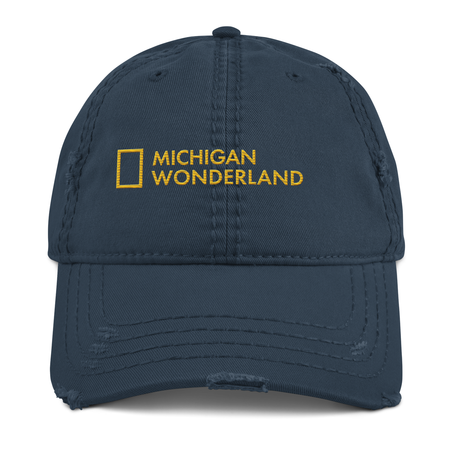 'Michigan Wonderland' Distressed Dad Hat | Magazine Parody