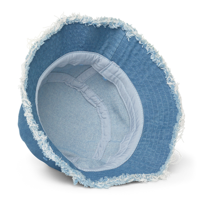 Great Lakes Distressed Denim Bucket Hat