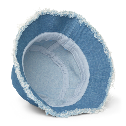 Detroit 'Old French D' Distressed Denim Hat