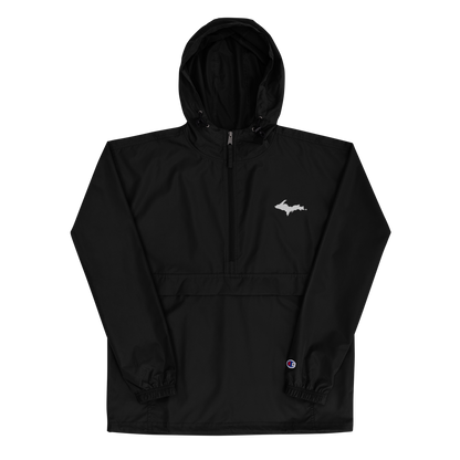 Upper Peninsula Packable Wind & Rain Jacket (w/ UP Outline)