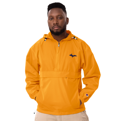 Upper Peninsula Packable Wind & Rain Jacket (w/ UP Outline)