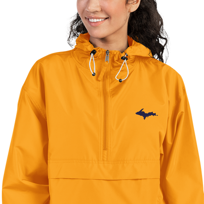 Upper Peninsula Packable Wind & Rain Jacket (w/ UP Outline)