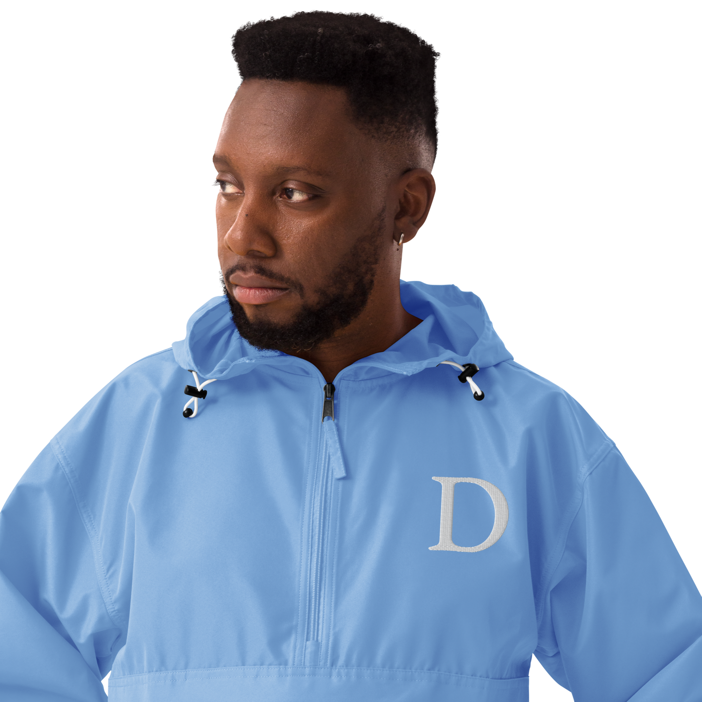 Detroit 'Old French D' Packable Wind & Rain Jacket