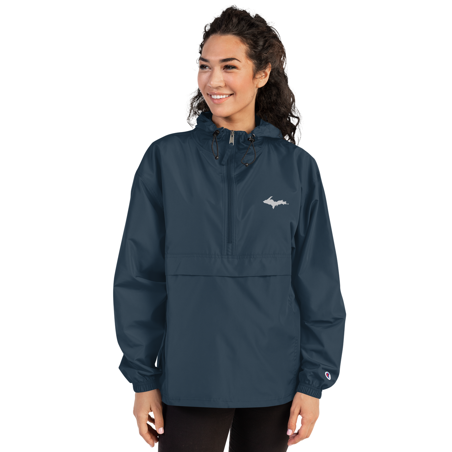 Upper Peninsula Packable Wind & Rain Jacket (w/ UP Outline)