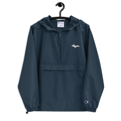 Upper Peninsula Packable Wind & Rain Jacket (w/ UP Outline)