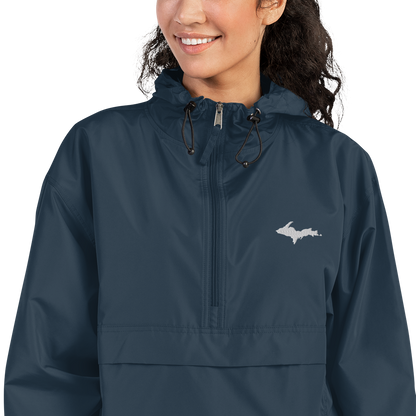 Upper Peninsula Packable Wind & Rain Jacket (w/ UP Outline)