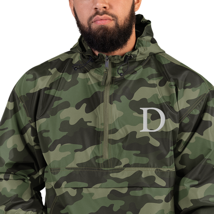 Detroit 'Old French D' Packable Wind & Rain Jacket