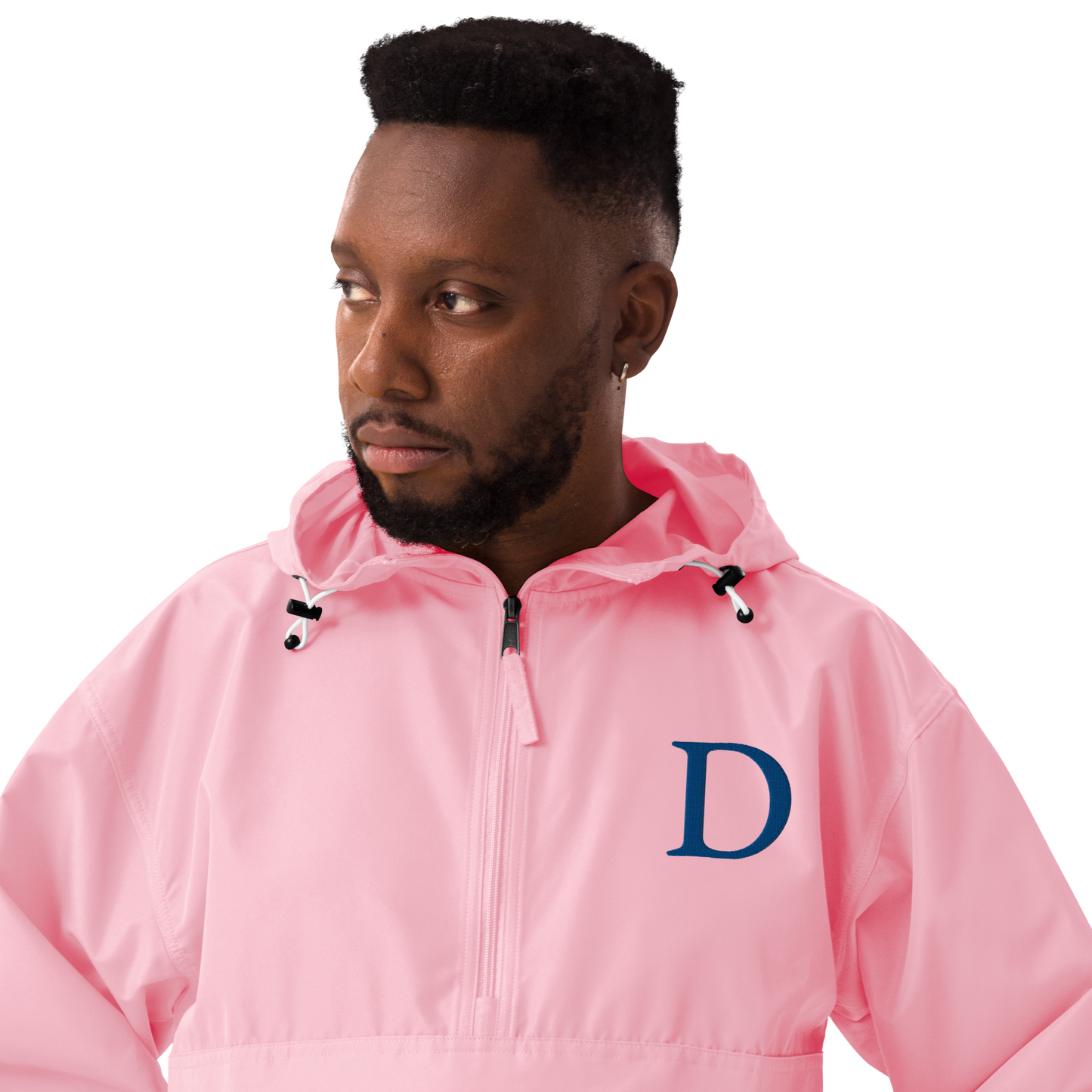 Detroit 'Old French D' Packable Wind & Rain Jacket