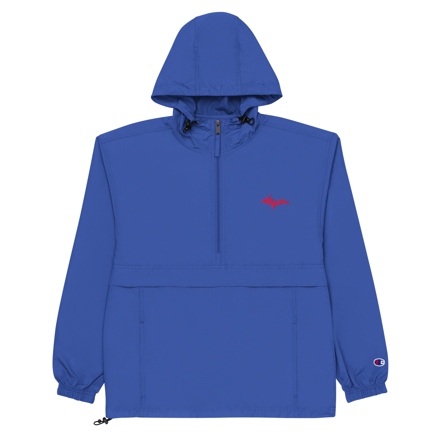 Upper Peninsula Packable Wind & Rain Jacket (w/ Pink UP Outline)