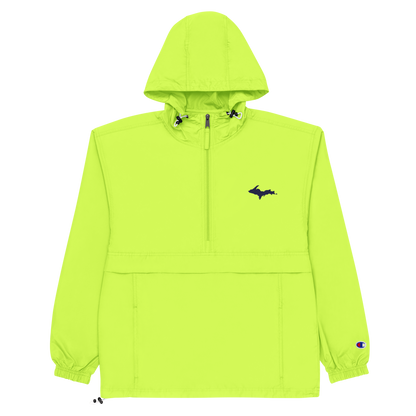 Upper Peninsula Packable Wind & Rain Jacket (w/ UP Outline)